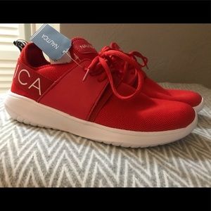 Nautica red sneakers